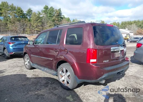 2012 Honda Pilot Touring z USA, uszkodzony, nr VIN 5FNYF4H92CB014869
